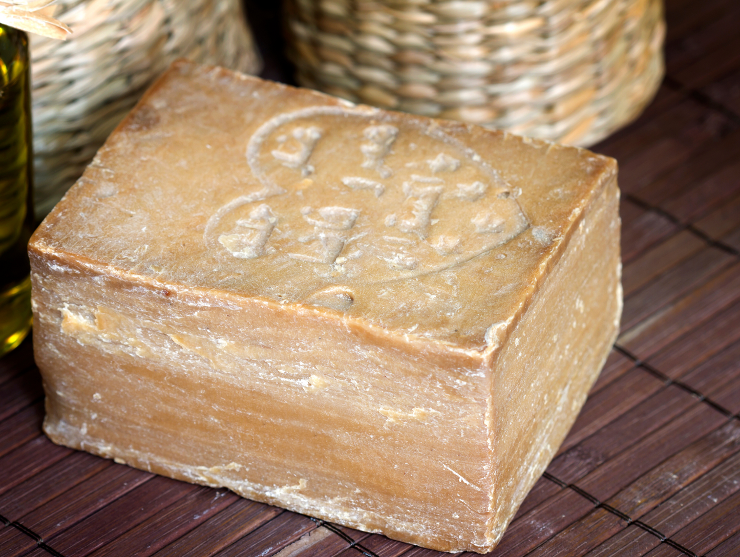 Savon d'Alep traditionnel avec 20% d'huile de laurier