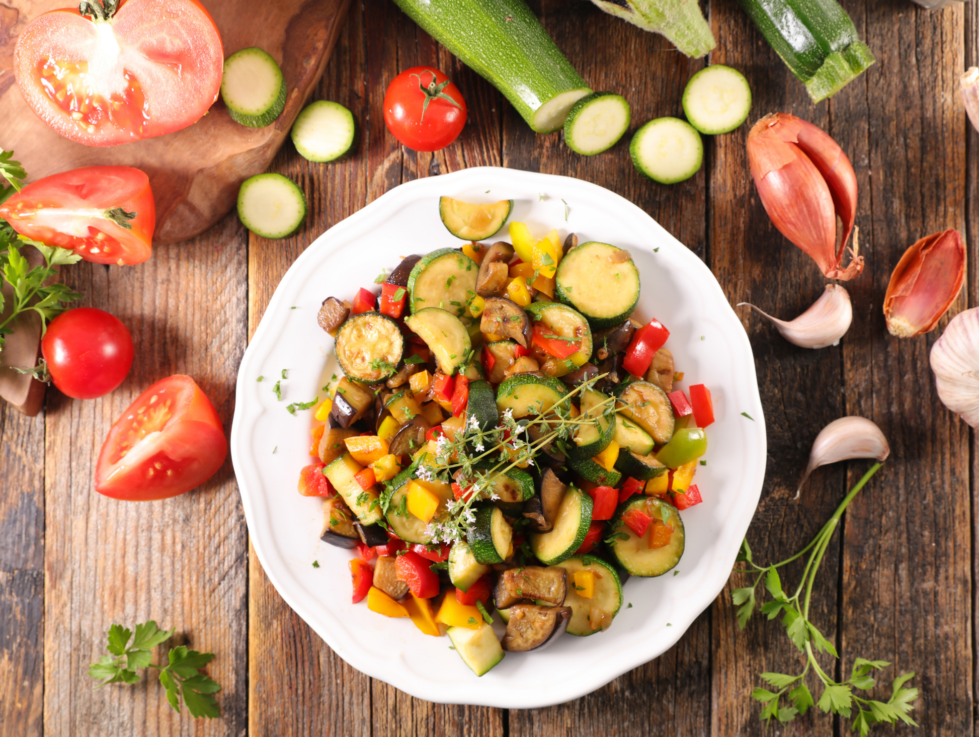 Lot de 12 boîtes de ratatouille prêt à consommer (moussaka) 400G - LARA