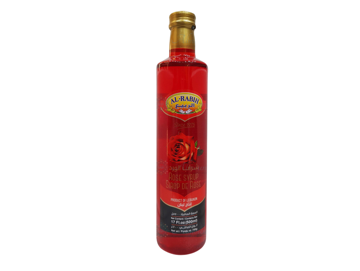 Rose syrup 600 ml CHTOURA GARDEN