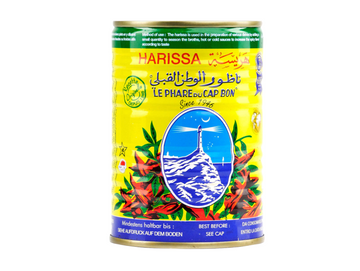 Lot de 6 pots d'harissa 380G - LE PHARE DU CAP BON