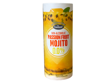Lot de 12 canettes de mocktail passion fruit mojito 240ML - TWISST