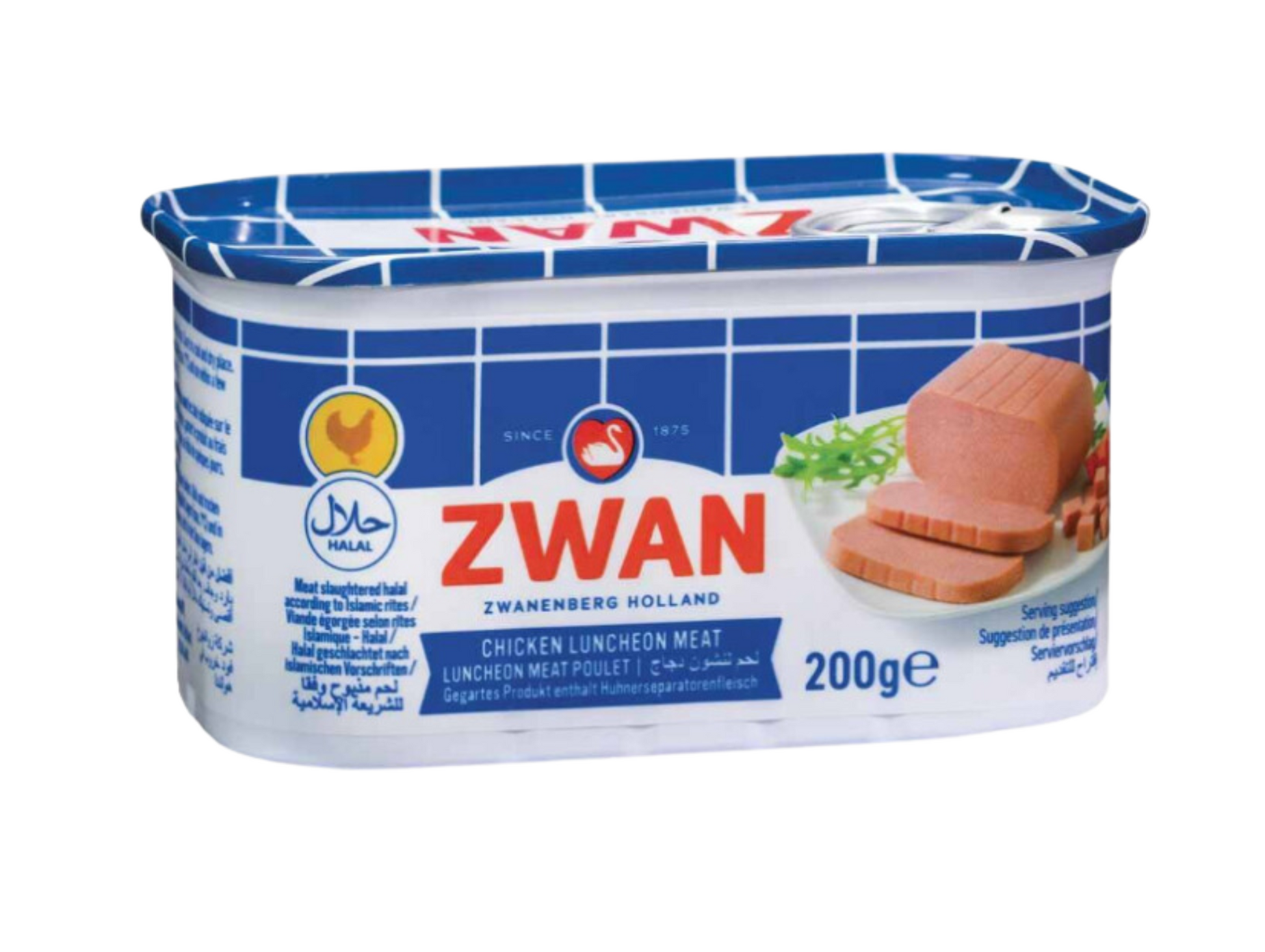 Lot de 12 boîtes de mortadelle de boeuf - ZWAN