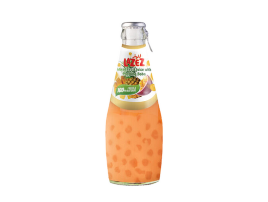 Jus de fruits au popping boba 290ML x 6 LAZEZ