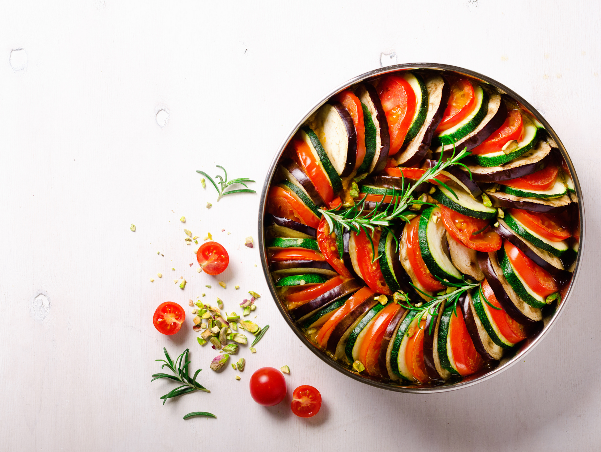 Lot de 12 boîtes de ratatouille prêt à consommer (moussaka) 400G - LARA