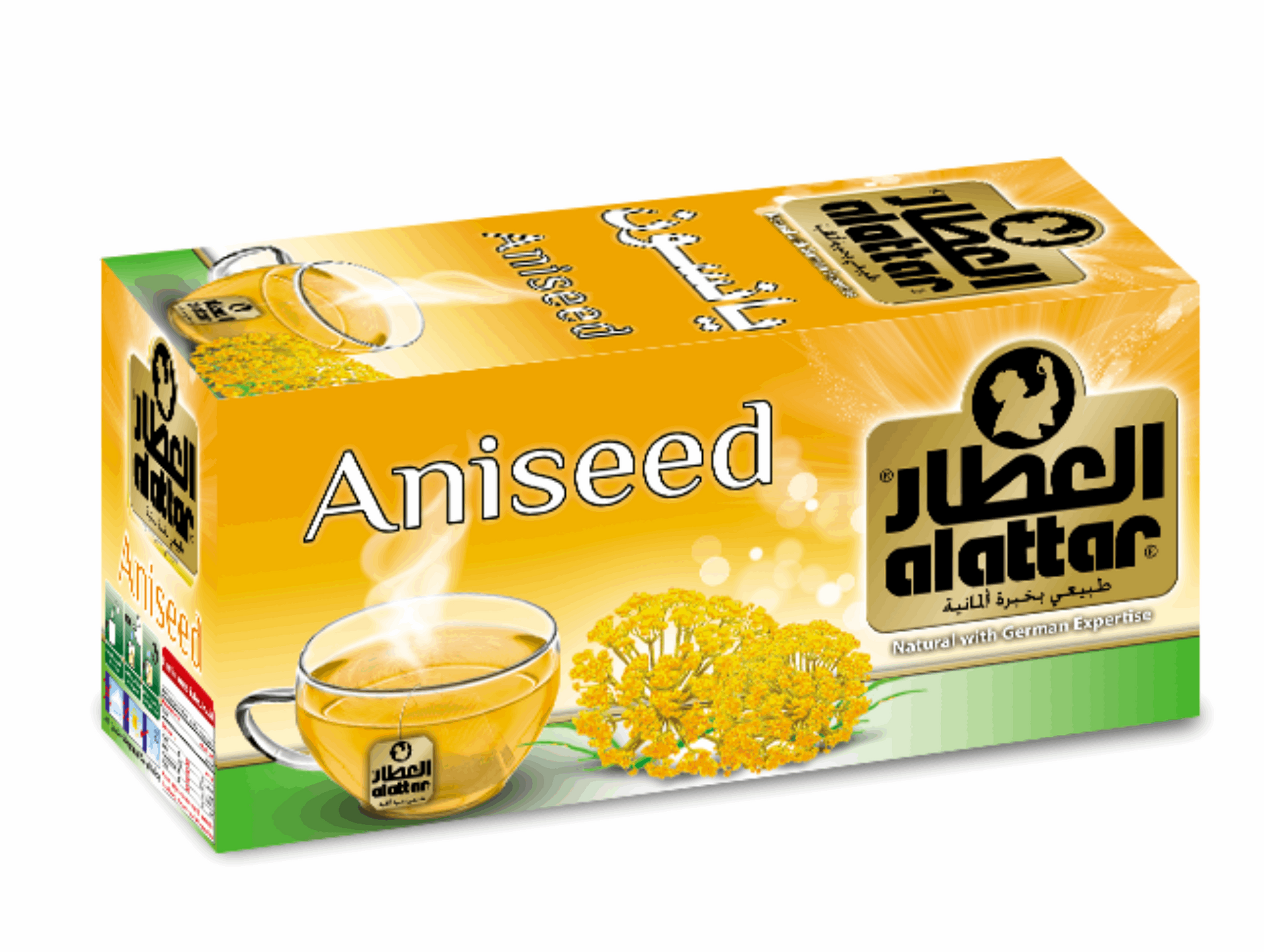 Infusion de 20 sachets à l'anis de 2,5G AL ATTAR