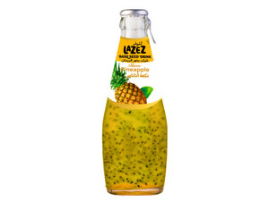 Boisson à l'ananas et aux graines de basiliques 290ML x6 LAZEZ