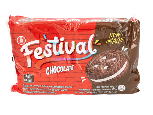 Biscuits au chocolat 403G FESTIVAL