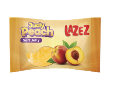 Bonbons juteux à la pêche 100G x 6 -  LAZEZ