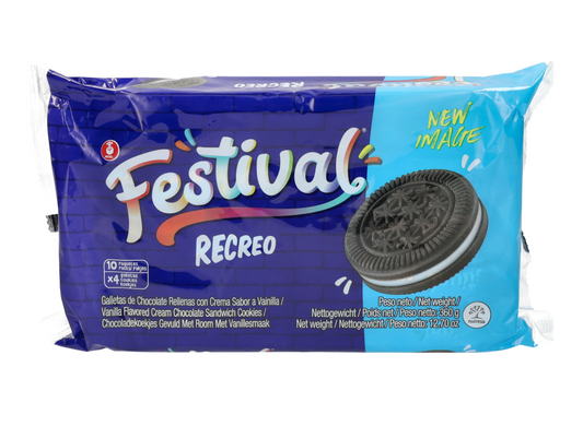 Biscuit au chocolat recreo 360G FESTIVAL