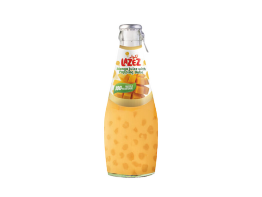 Jus de mangue au popping boba 290ML x 6 LAZEZ