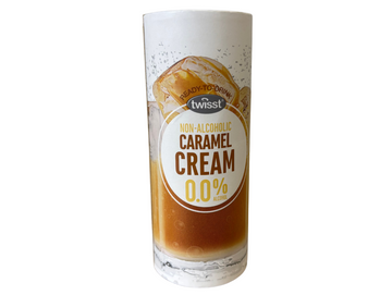 Lot de 12 cannettes de mocktail à la crème caramel 240ML - TWISST