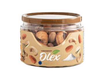 Lot de 12 boîtes de mélange de fruits à coque au salés 190G - OLEX