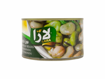 Fèves vertes gros calibre à l'huile 400G LARA