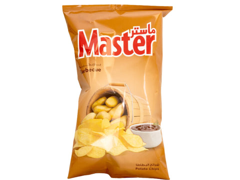 Chips saveur barbecue 120Gx5 MASTER