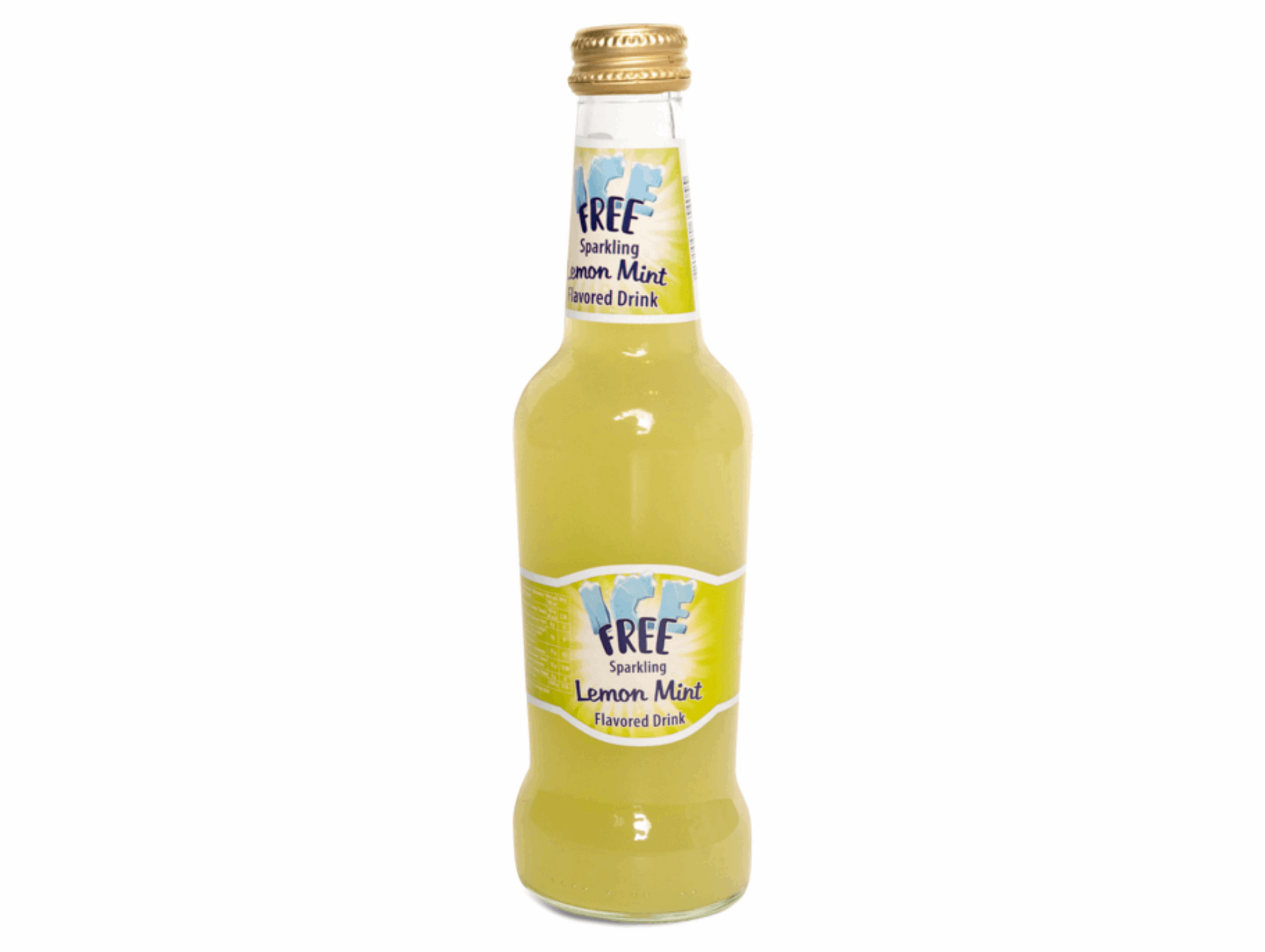 Boisson gazeuse au citron et à la menthe 275ML x12 ICE FREE