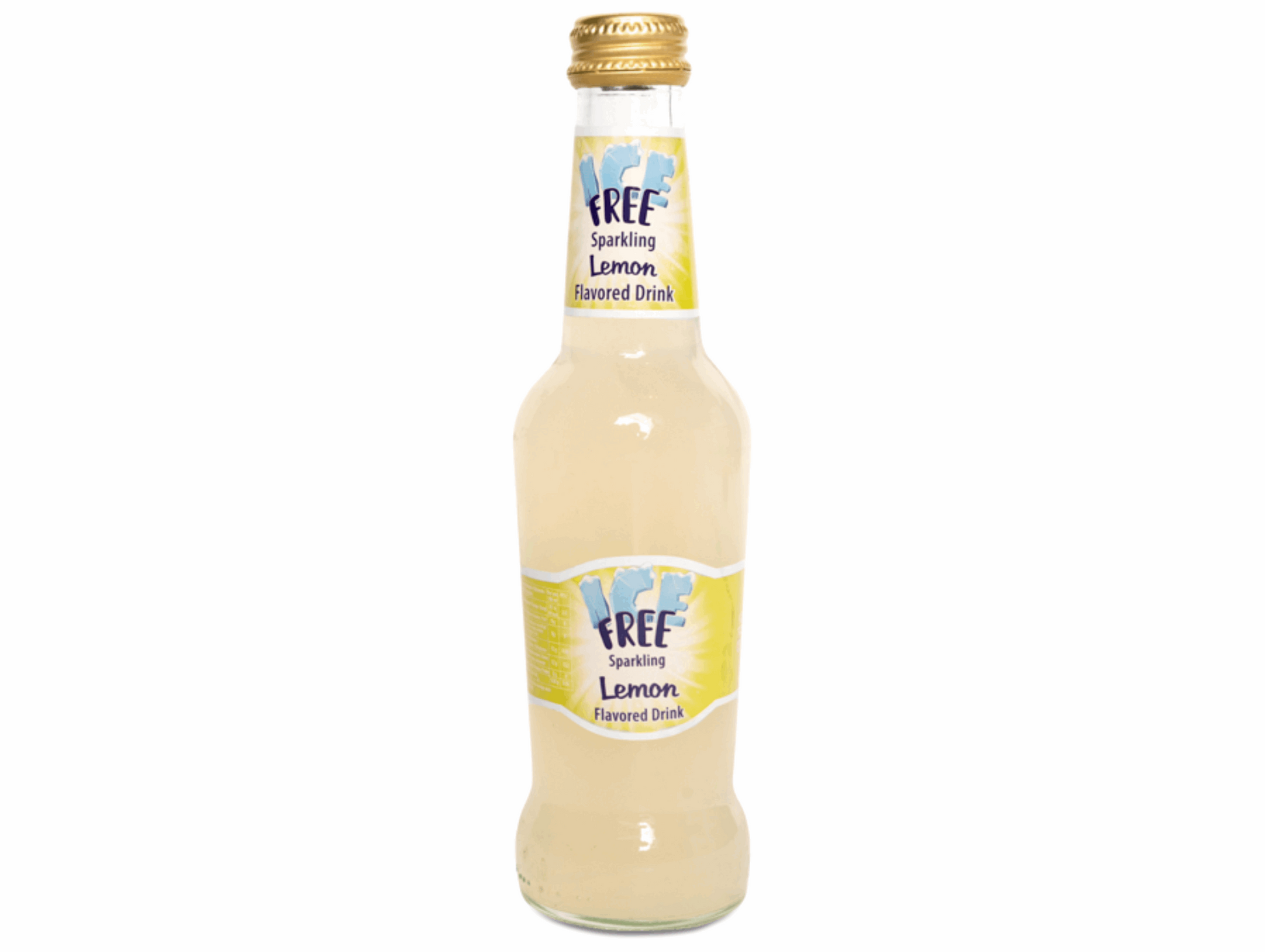 Boisson gazeuse au citron 275ML x12 ICE FREE