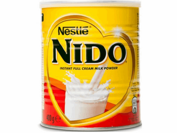 Lot de 6 boîtes de lait entier en poudre 400G - NIDO