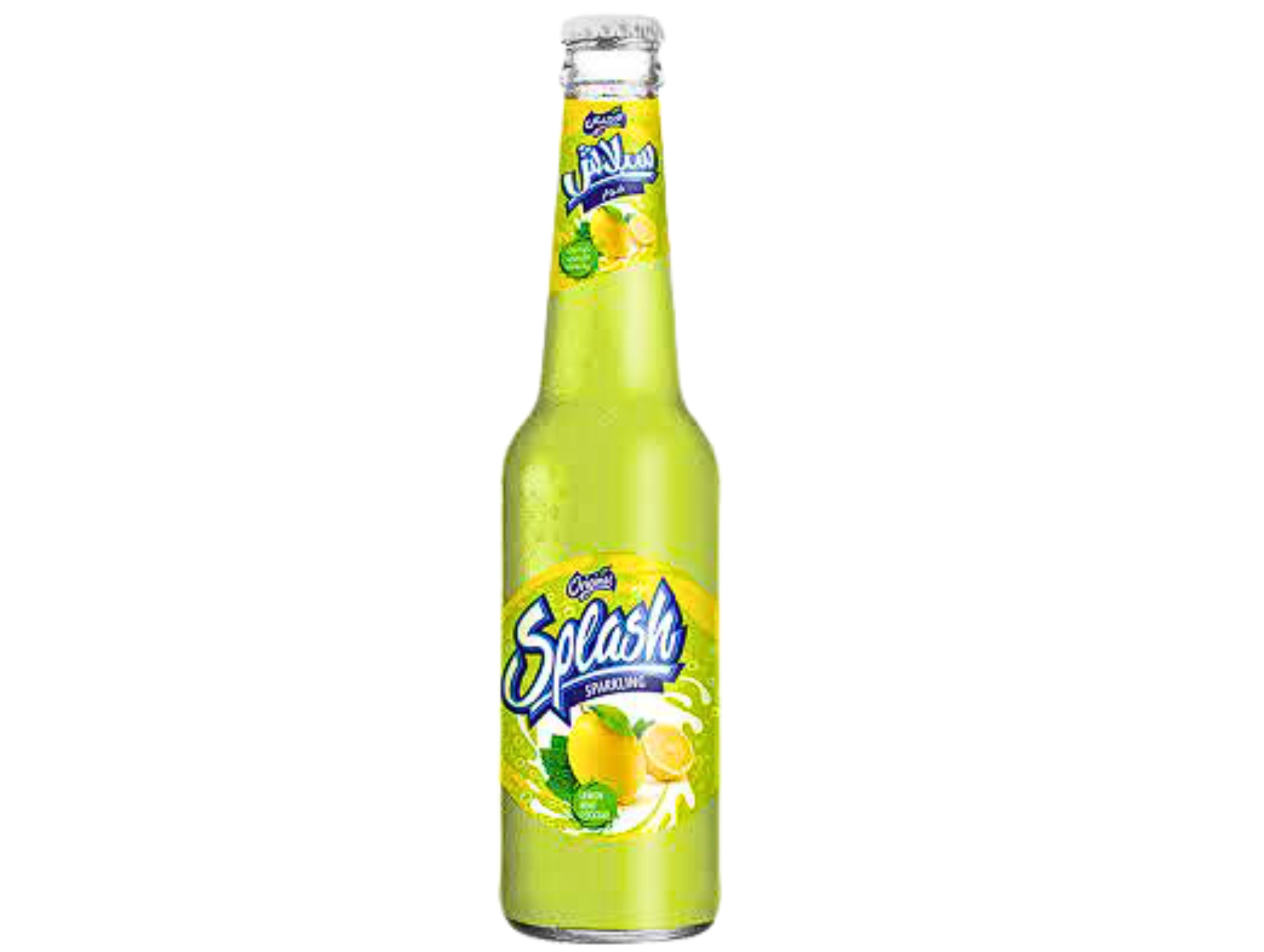 Jus de menthe et citron "SPLASH" 330ML x4 ORIGINAL