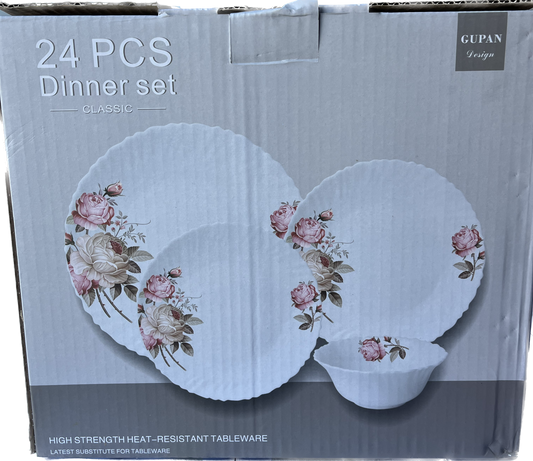 Set de vaisselle 24 pièces
