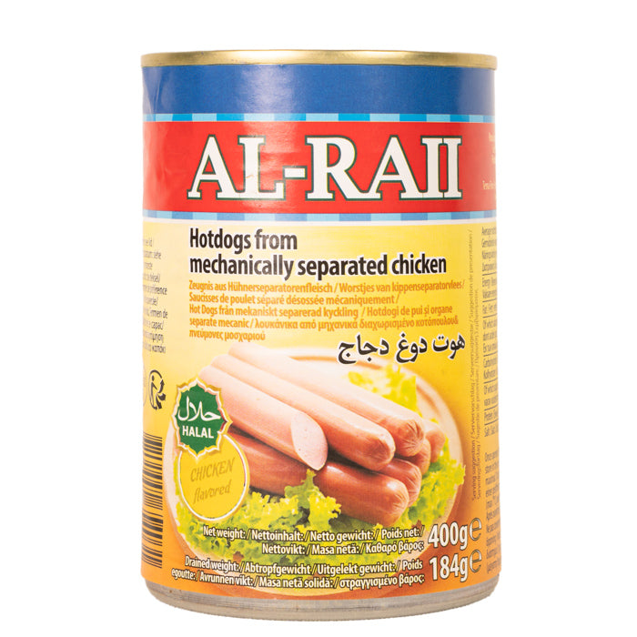 Hot dog de poulet halal 400 gr AL RAII