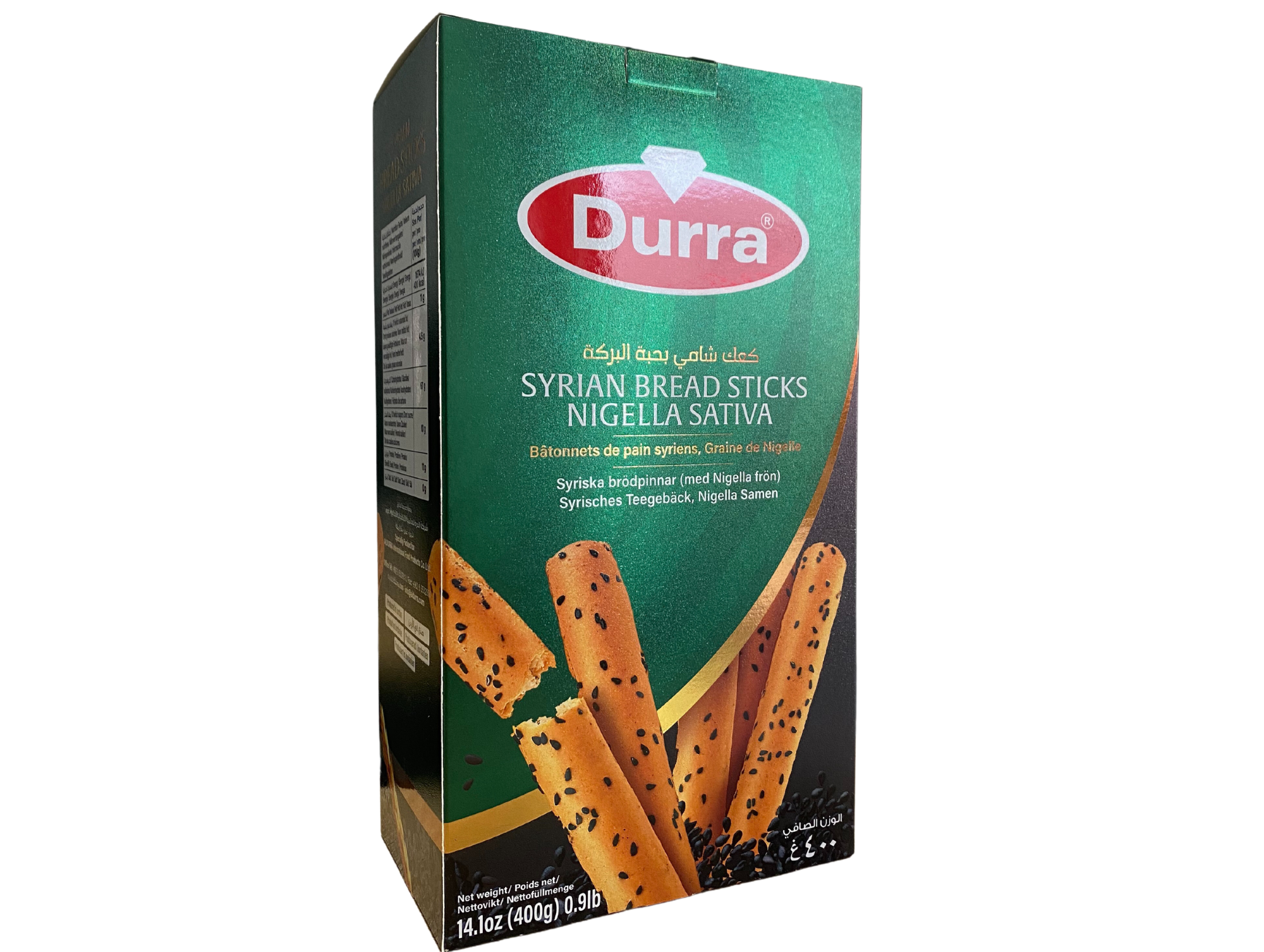 Kaak aux graines de nigelle 400G DURRA