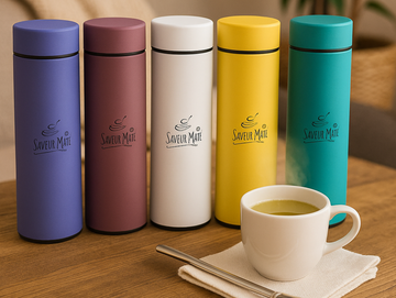 Thermos rose isotherme inoxydable 500 ML - SAVEUR MATE