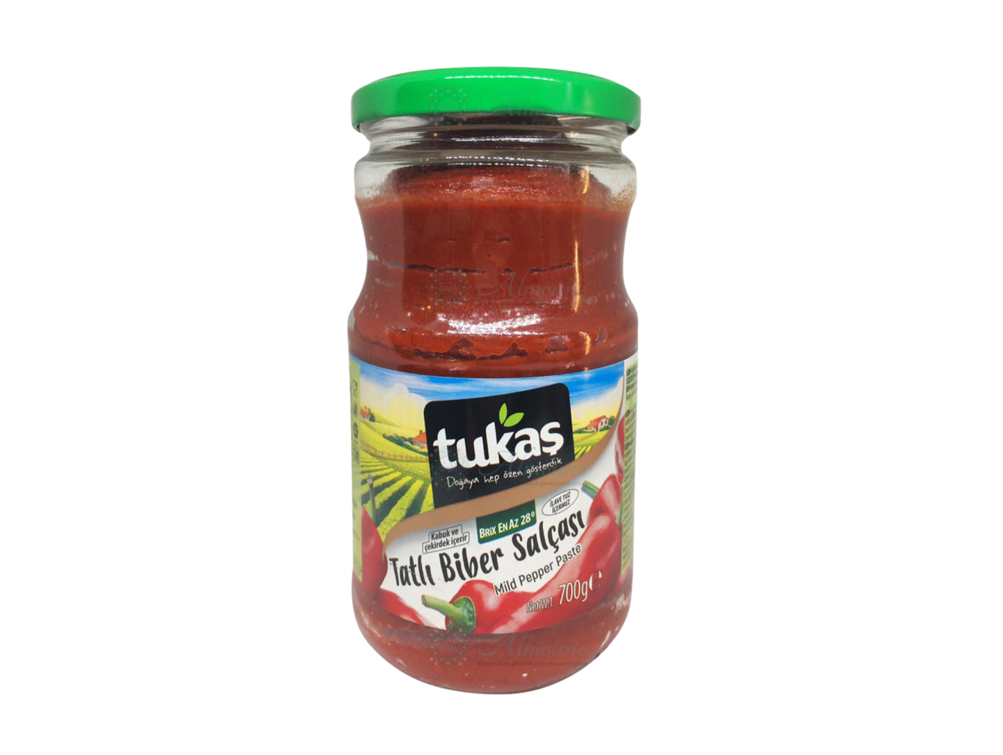 Purée de piment doux 720G - TUKAS