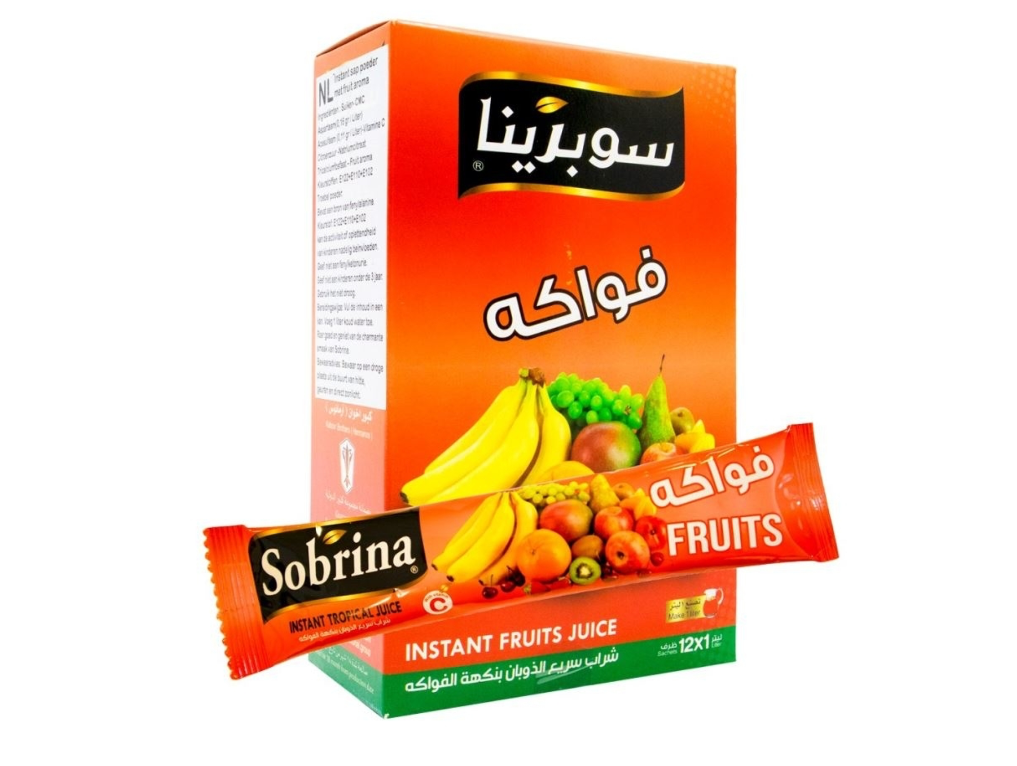 Jus de fruits en poudre 1L SOBRINA