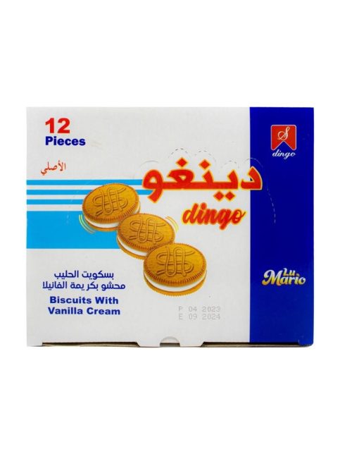 Biscuits petit beurre à la vanille 400G DINGO