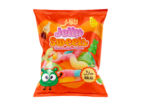 Bonbons à la gelée halal (orange) 85G AL FAKHR