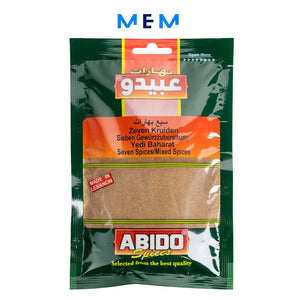 Sachet de 7 épices ABIDO