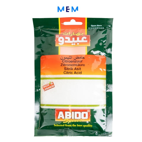 Acide  citrique 100 gr Abido