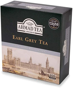 Thé earl grey AHMAD TEA 100 sachets