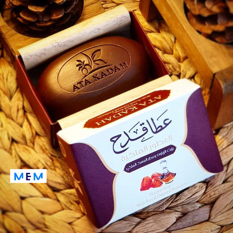 Savon d'Alep premium au musk royal ATA KADAH