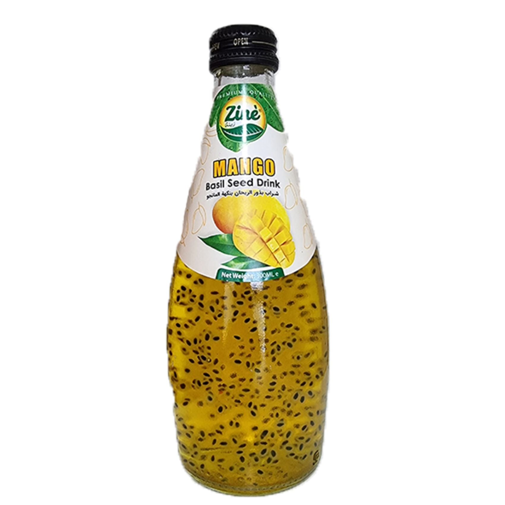 Boisson aux graines de basilic saveur mangue 300mlx6 ZINE