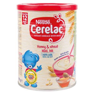 Cérélac blé et miel 400 gr NESTLE