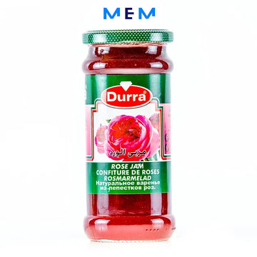 Lot de 6 ou 12 confitures de rose 430G - DURRA