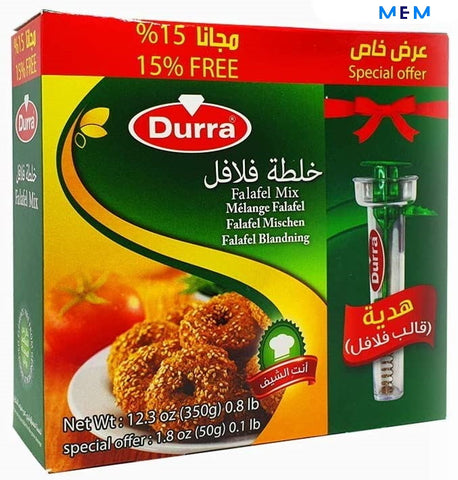 Préparation pour falafel DURRA 350 gr + 1 moule offert.