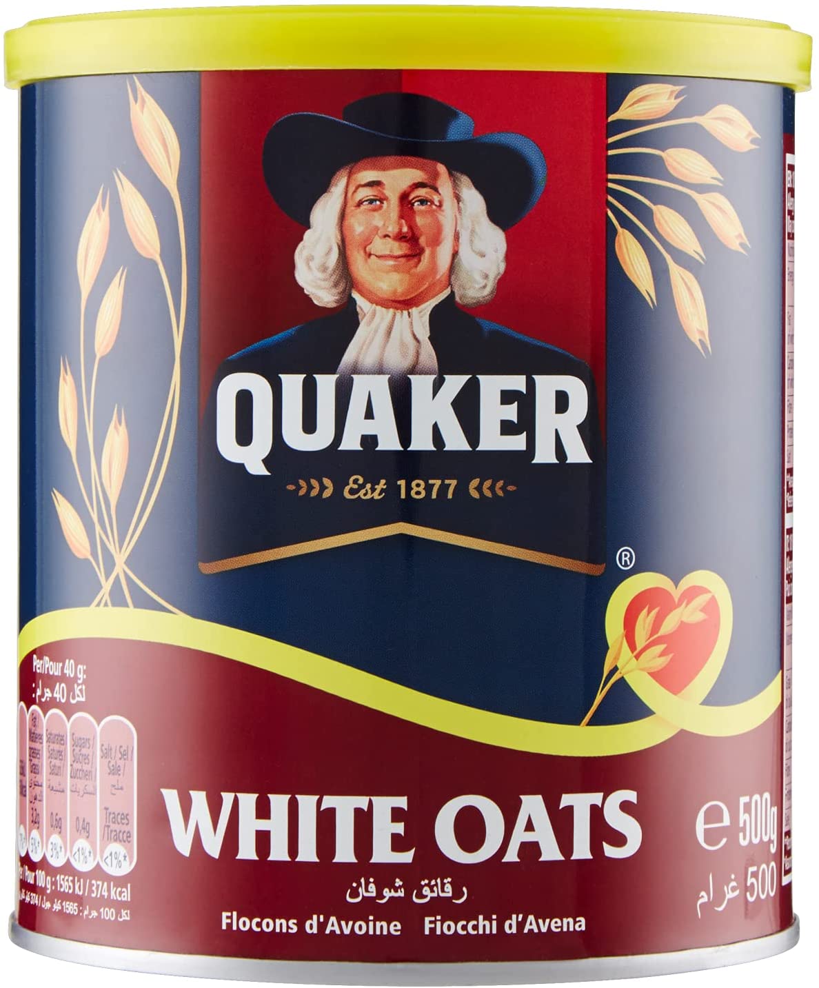 Flocons d'avoine 500 gr QUAKER