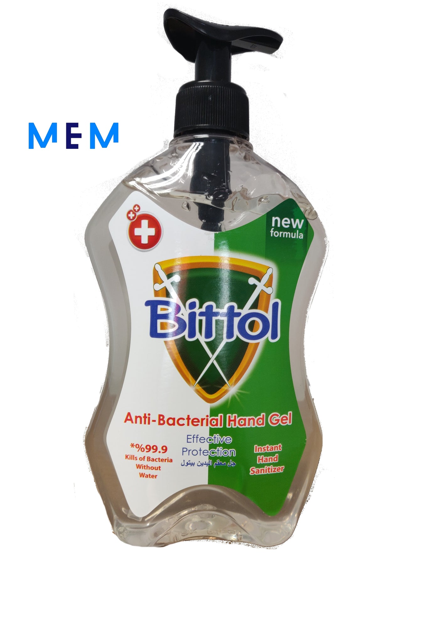 Gel hydroalcoolique pour les mains BITTOL 500 ml
