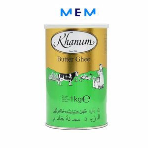 Beurre de vache clarifié (samneh) KHANUM 1 kg
