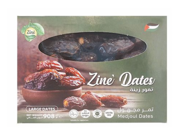 Lot de 4 boîtes de dattes medjoul 908G - ZINE