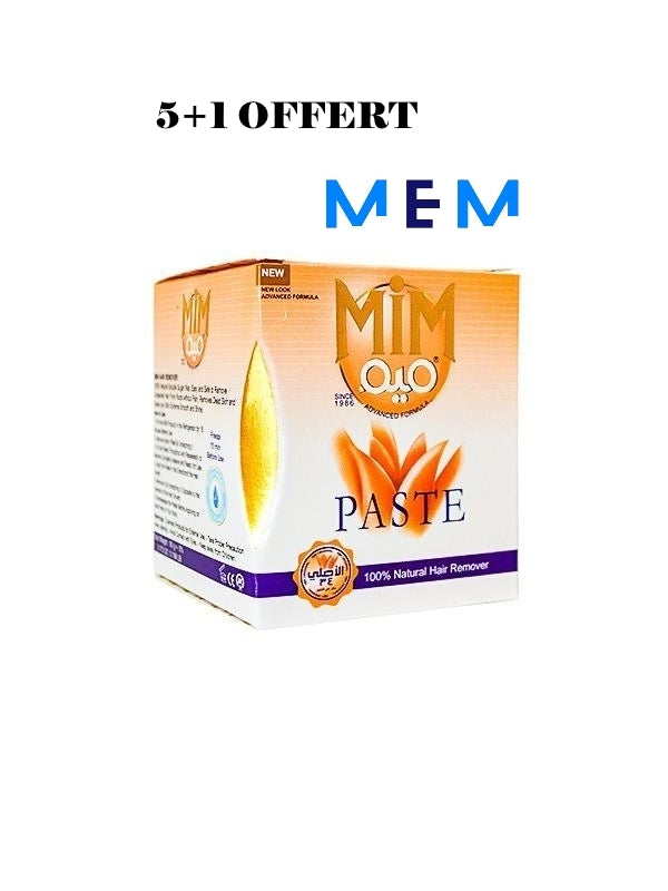 5+1 offert : Cire dépilatoire orientale en pot MIM 90 gr Nouvelle formule