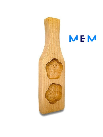 Moule en bois DUO pour pâtisseries orientales (maamoul)