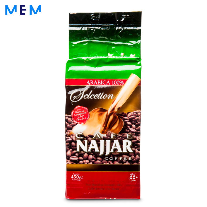 Café moulu à la cardamone NAJJAR 450 gr (+45g offert)