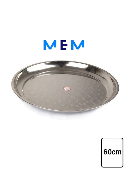 Plateau en acier inoxydable 60 cm