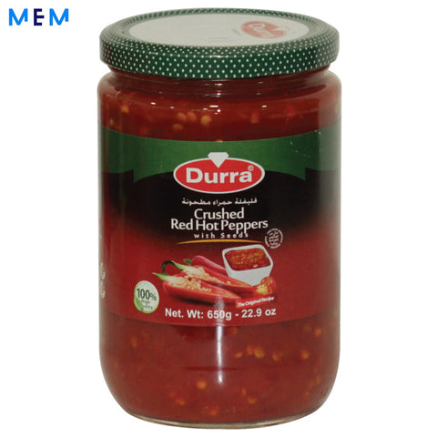 Purée de piment fort DURRA 650 gr