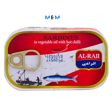 Sardine épicée 125 gr AL RAII