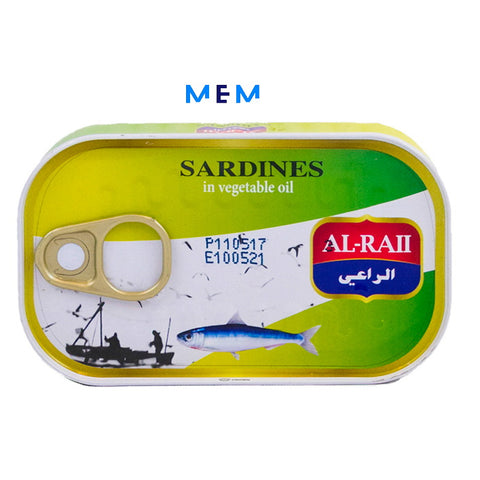 Sardine à l'huile 125 gr AL RAII