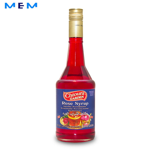 Sirop de rose 600 ml CHTOURA GARDEN